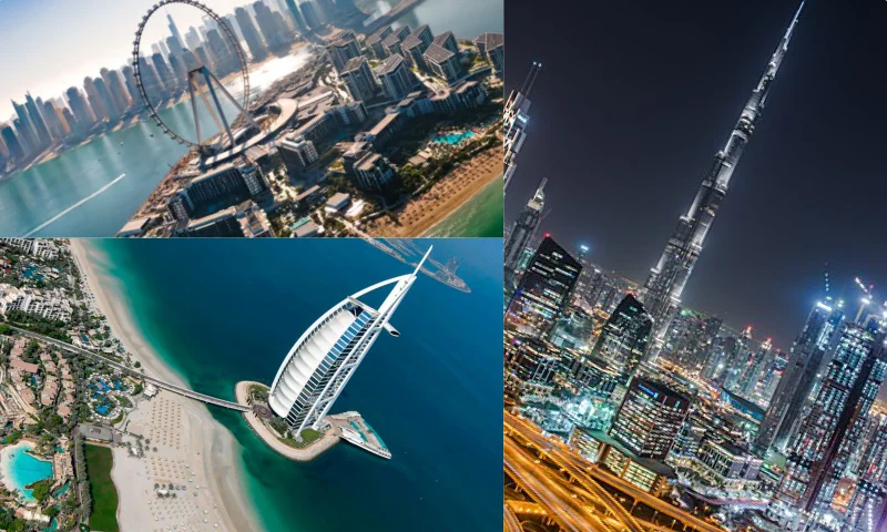 Dubai'nin Gökdelenlerle Süslenmiş Silueti: Modern Mimarlık Harikası